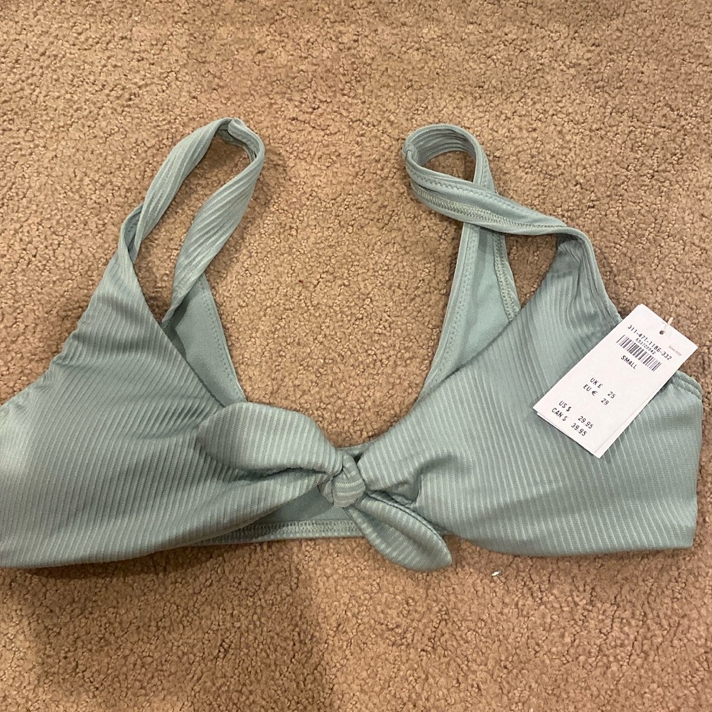 small green Hollister bathing suit never worn before